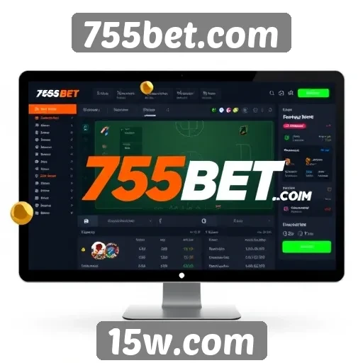 Exploração da interface e usabilidade do site 755bet